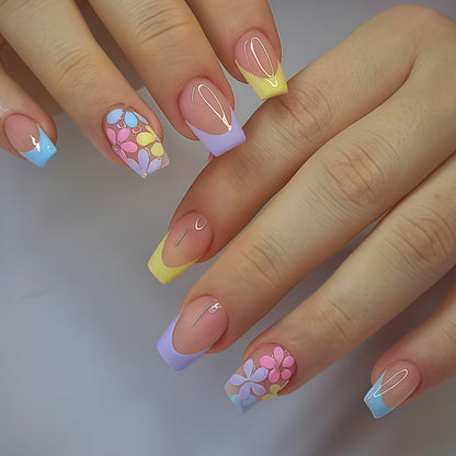 Seasonal Themed Press-On Nail Art Set Acalora
