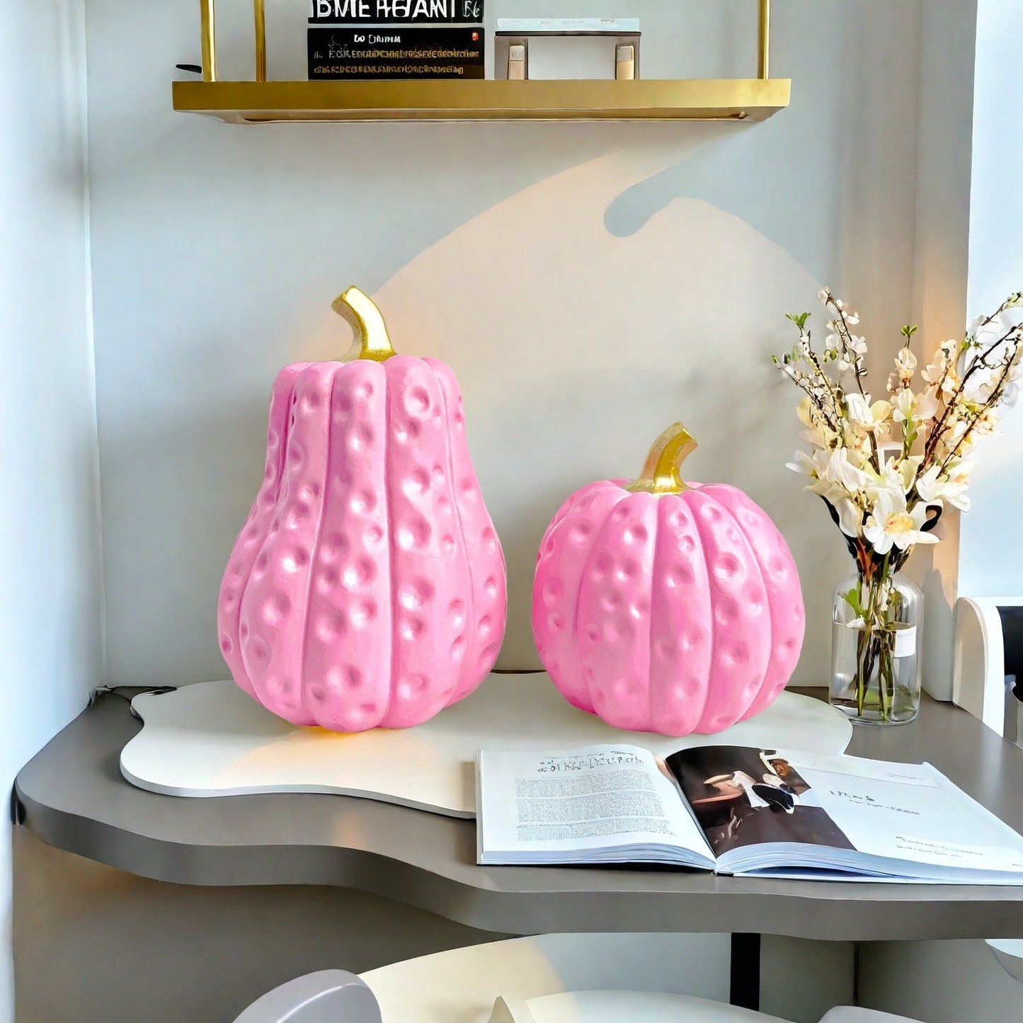 Decorative Pumpkin Sculptures Acalora