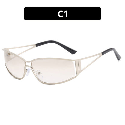 Women's sporty sunglasses in futuristic style Skanto