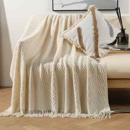 Unisex Stylish Textured Throw Blanket