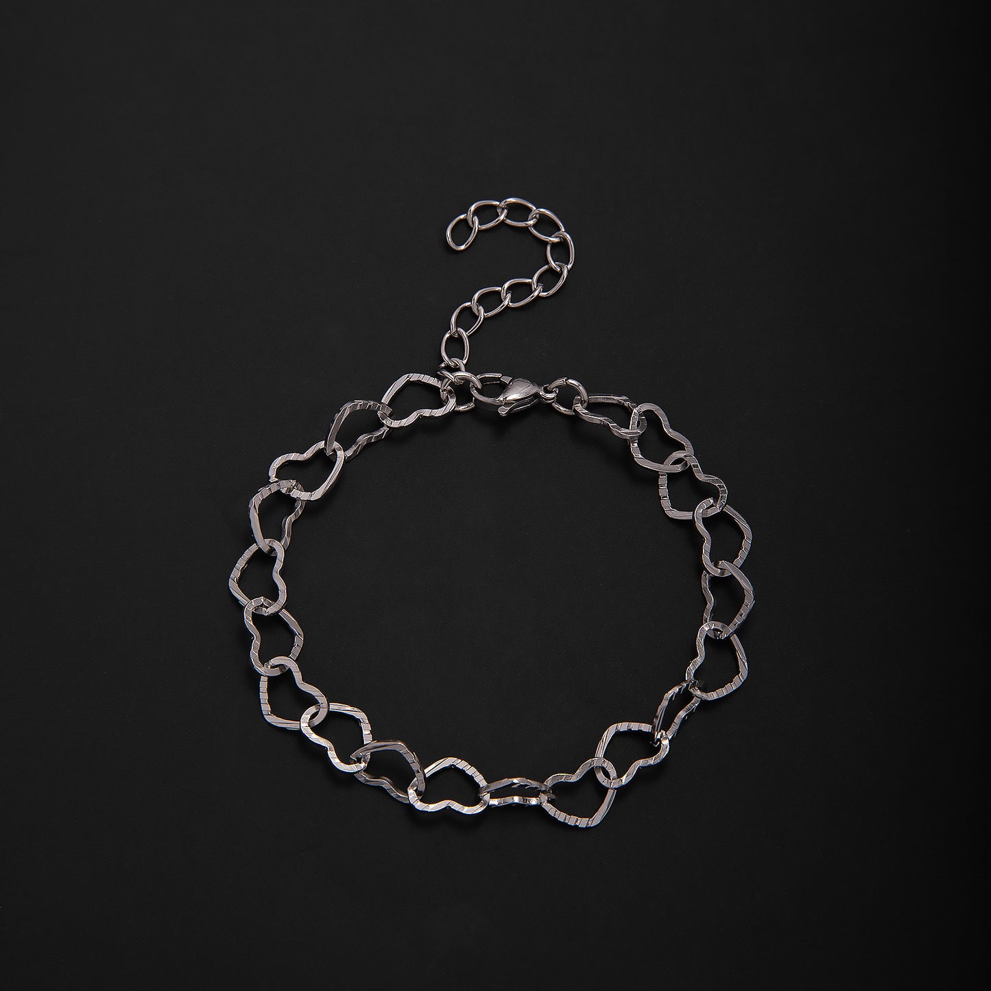 Interlaced Metal Link Bracelet Acalora
