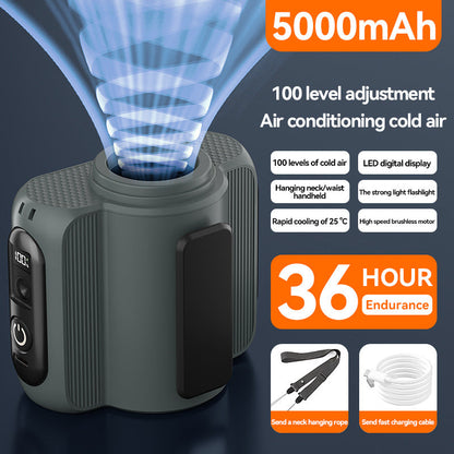Unisex Portable Air Conditioner Fan Bowlift