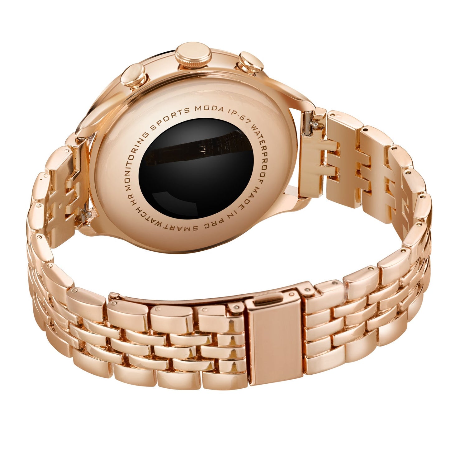 Skanto | Rose Gold Smartwatch with AMOLED Display