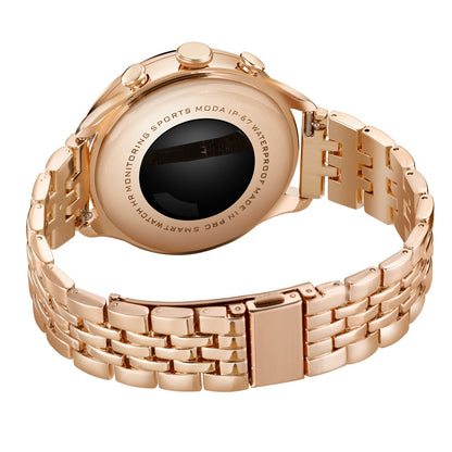 Skanto | Rose Gold Smartwatch with AMOLED Display