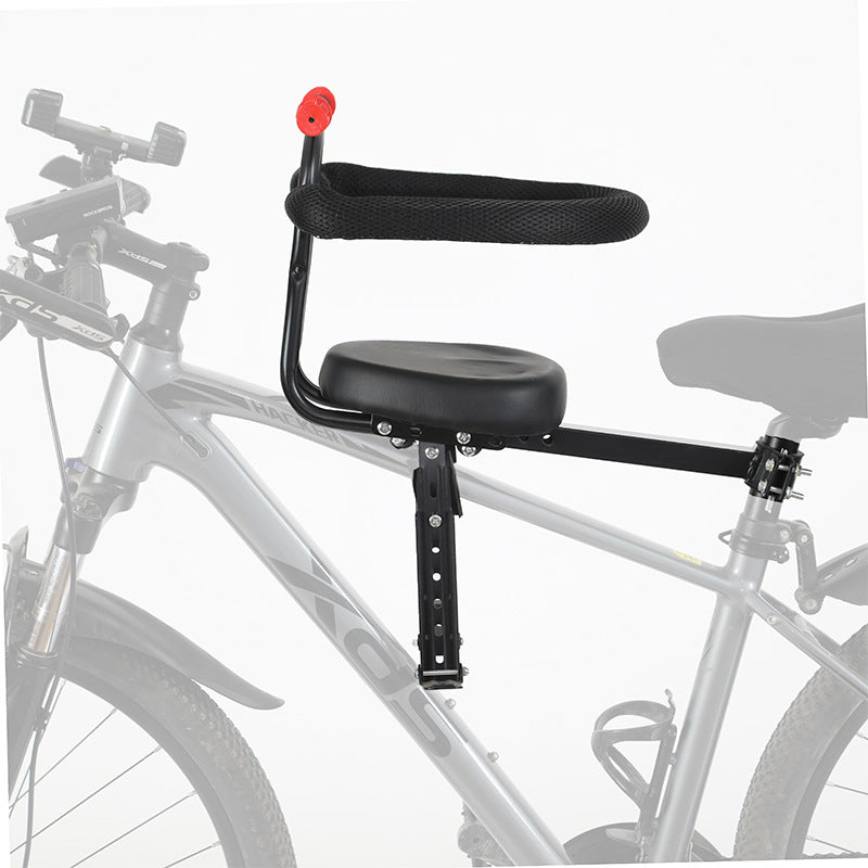 adjustable padded child bicycle passenger seat with safety armrest Bowlift