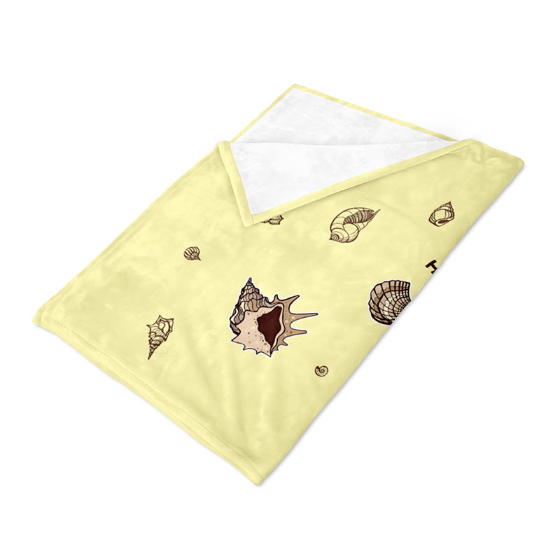 Unisex Cozy Sea-Themed Blanket