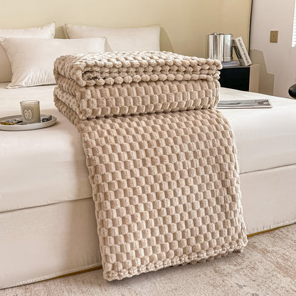 Luxurious Textured Throw Blanket