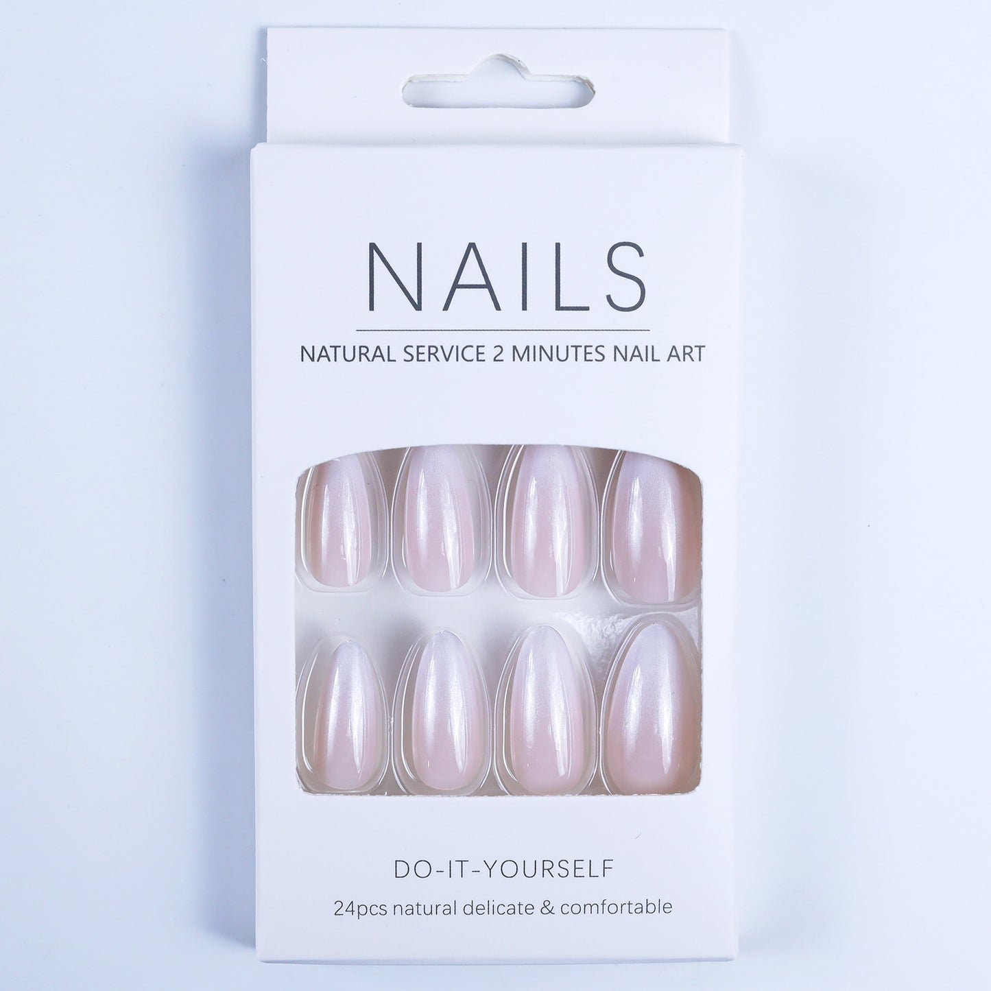 Premium Nails with French Tip Acalora