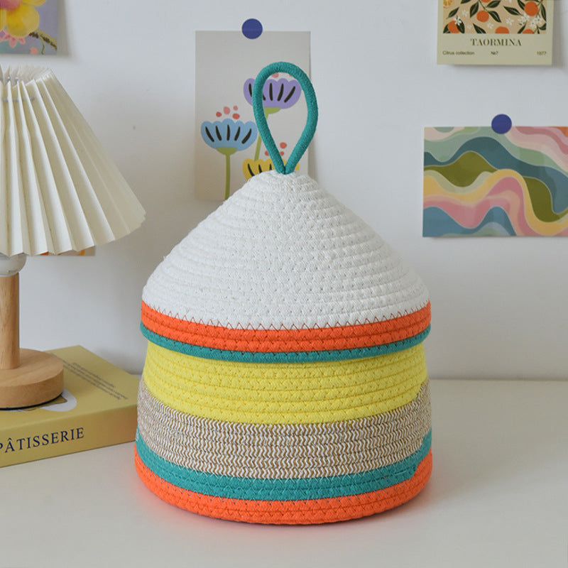 Playful Storage Basket in Rabbit Design Acalora