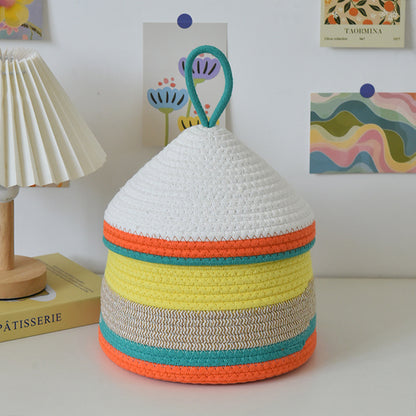 Playful Storage Basket in Rabbit Design Acalora