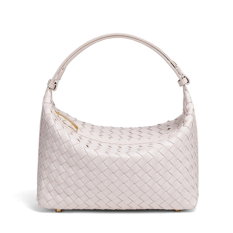 Braided Vegan Leather Shoulder Bag Acalora
