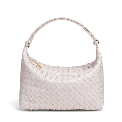 Braided Vegan Leather Shoulder Bag Acalora