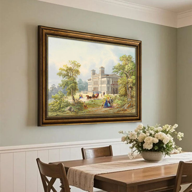 Classic Landscape Artwork In Frame