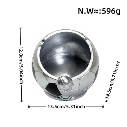 Decorative figure football with shiny surface Acalora