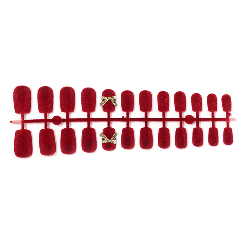 Velvet Press-On Nail Set Acalora