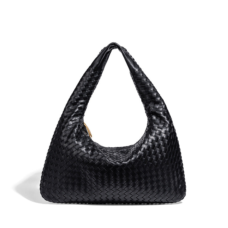 Woven Leather Hobo Bag Acalora