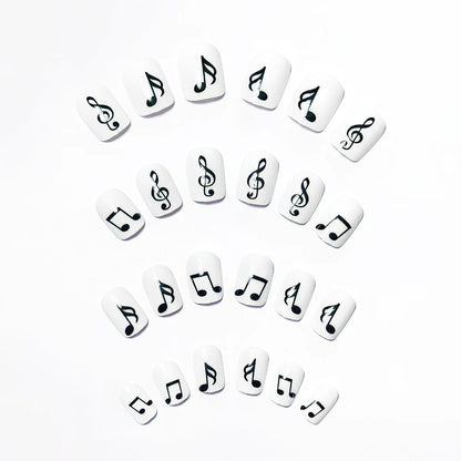 Musical Note Nail Art Acalora