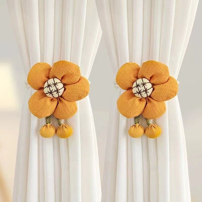 Decorative curtain flower clips Acalora