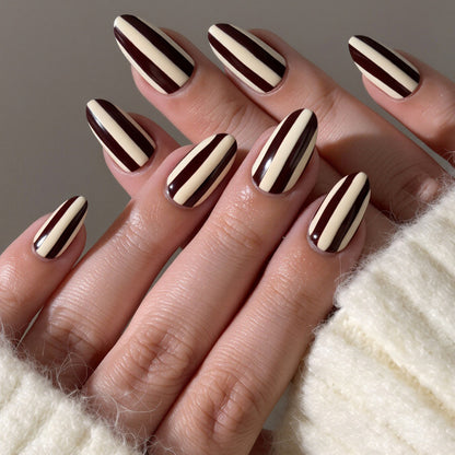 Striped Nail Art Wrap Set Acalora