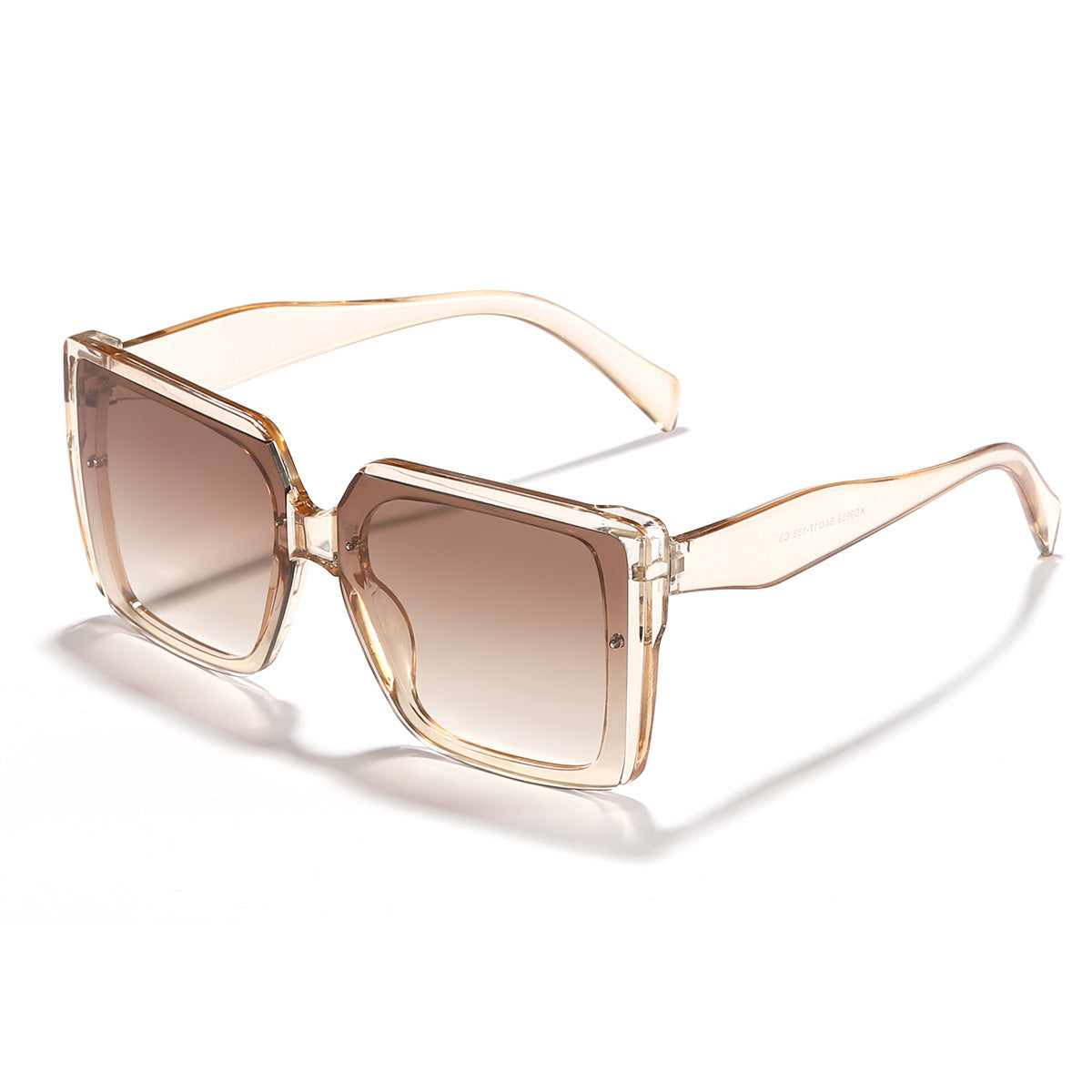 Women's oversized sunglasses in trendy square design Skanto