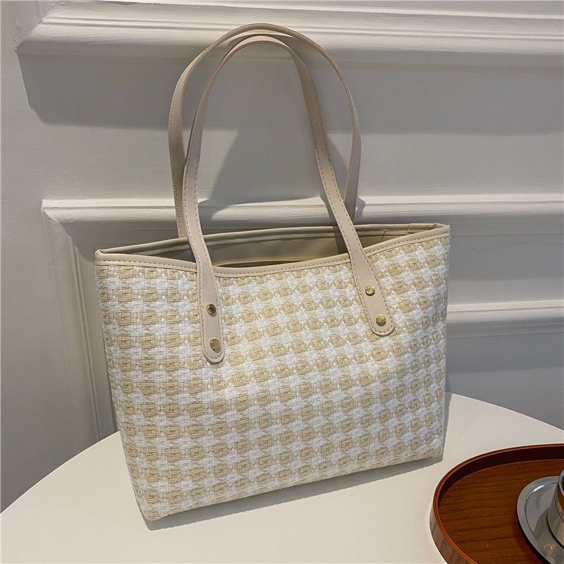Decorative Woven Tote Bag Acalora