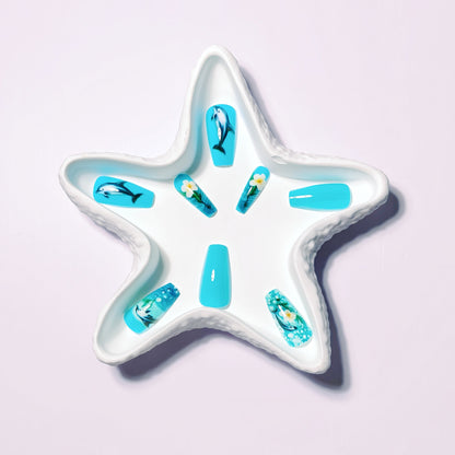 Artisanal Acrylic Nail Set Acalora