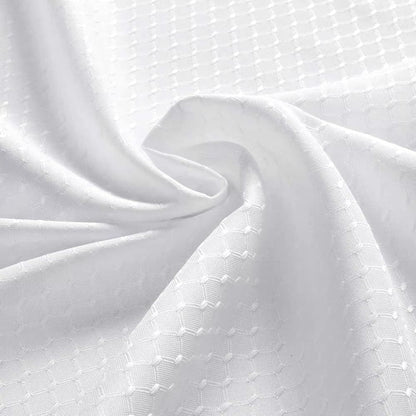 Textured Waterproof Shower Curtain