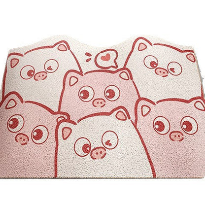 Cat-Themed Entrance Mat