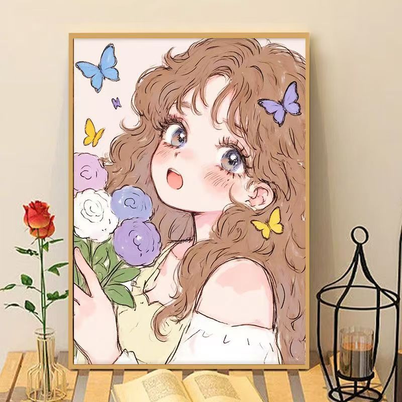 Whimsical Anime Art Print
