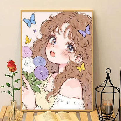 Whimsical Anime Art Print