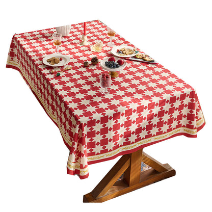 Classic Checkered Tablecloth