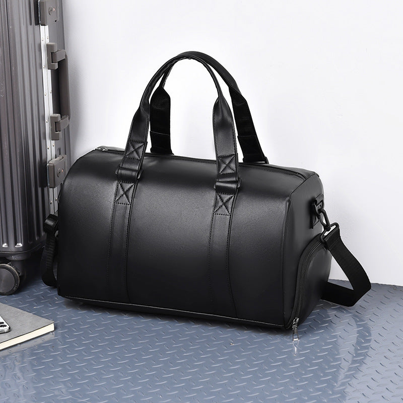 Stylish Leather Weekender Bag Acalora