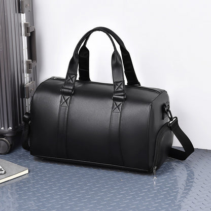 Stylish Leather Weekender Bag Acalora