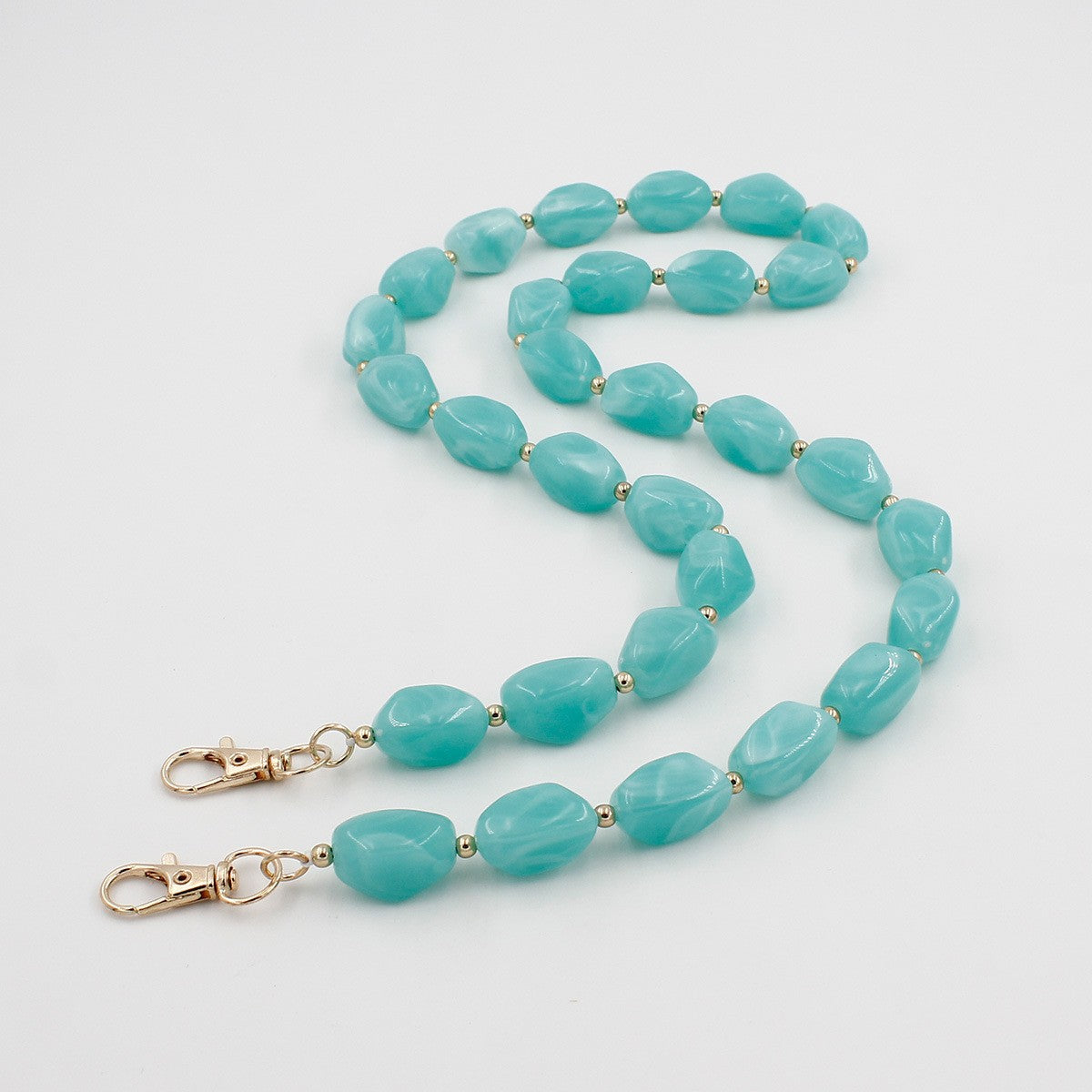 Elegant Beaded Eyewear Chain Acalora