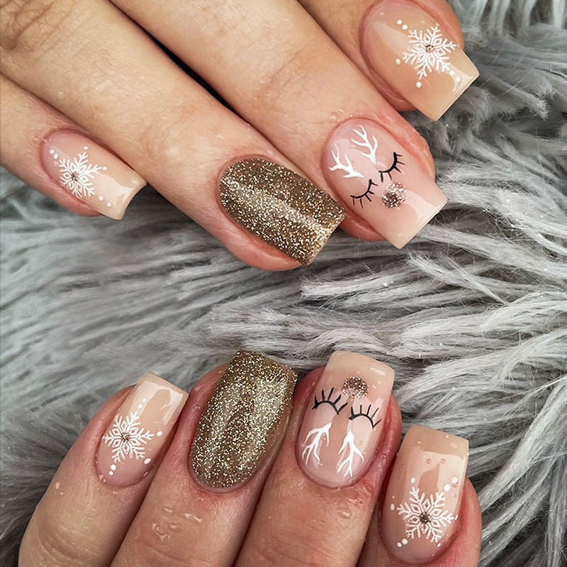 Glittery Press-On Nail Collection Acalora