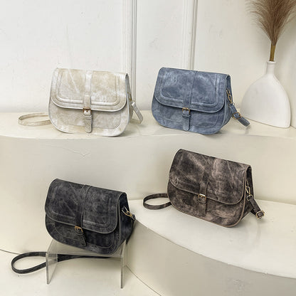 Vintage-Inspired Crossbody Satchel Acalora