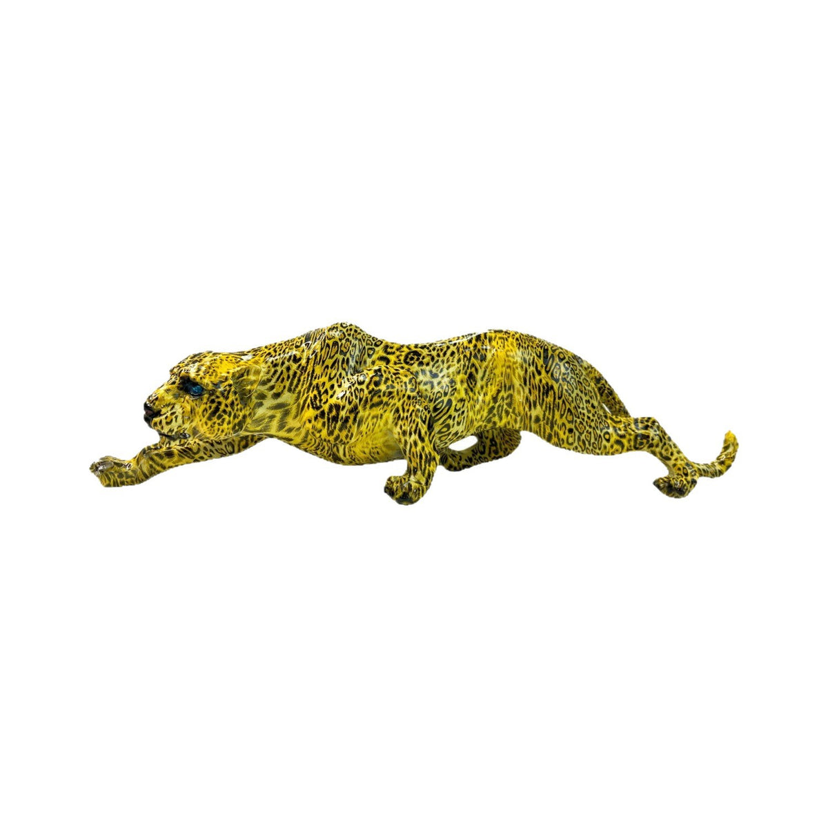 Artistic and colorful animal figure in panther shape Acalora