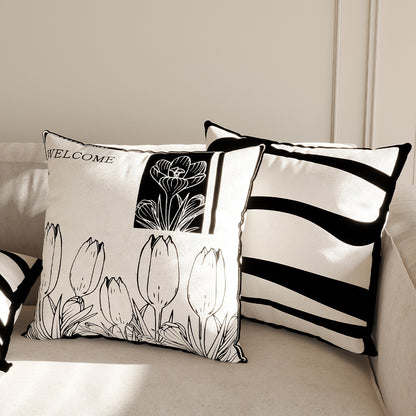 Decorative Graphic Cushion Cover