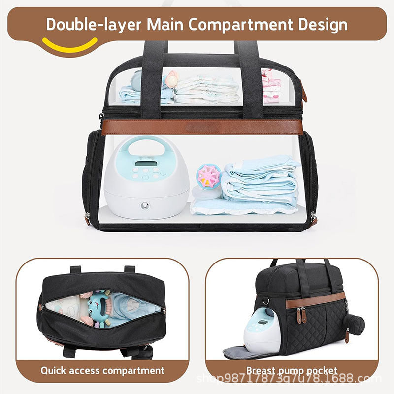 Versatile Quilted Travel Utility Bag Acalora