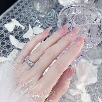 Acrylic nail set with elegant ombre effect Acalora