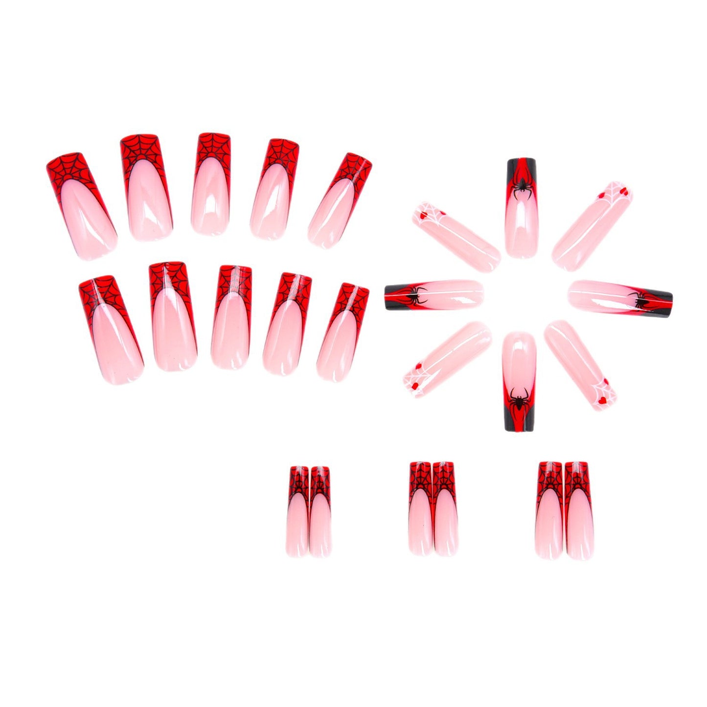 Artistic Themed Press-On Nail Art Set Acalora