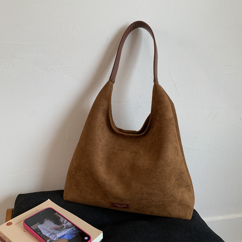 Soft Suede Hobo Bag Acalora
