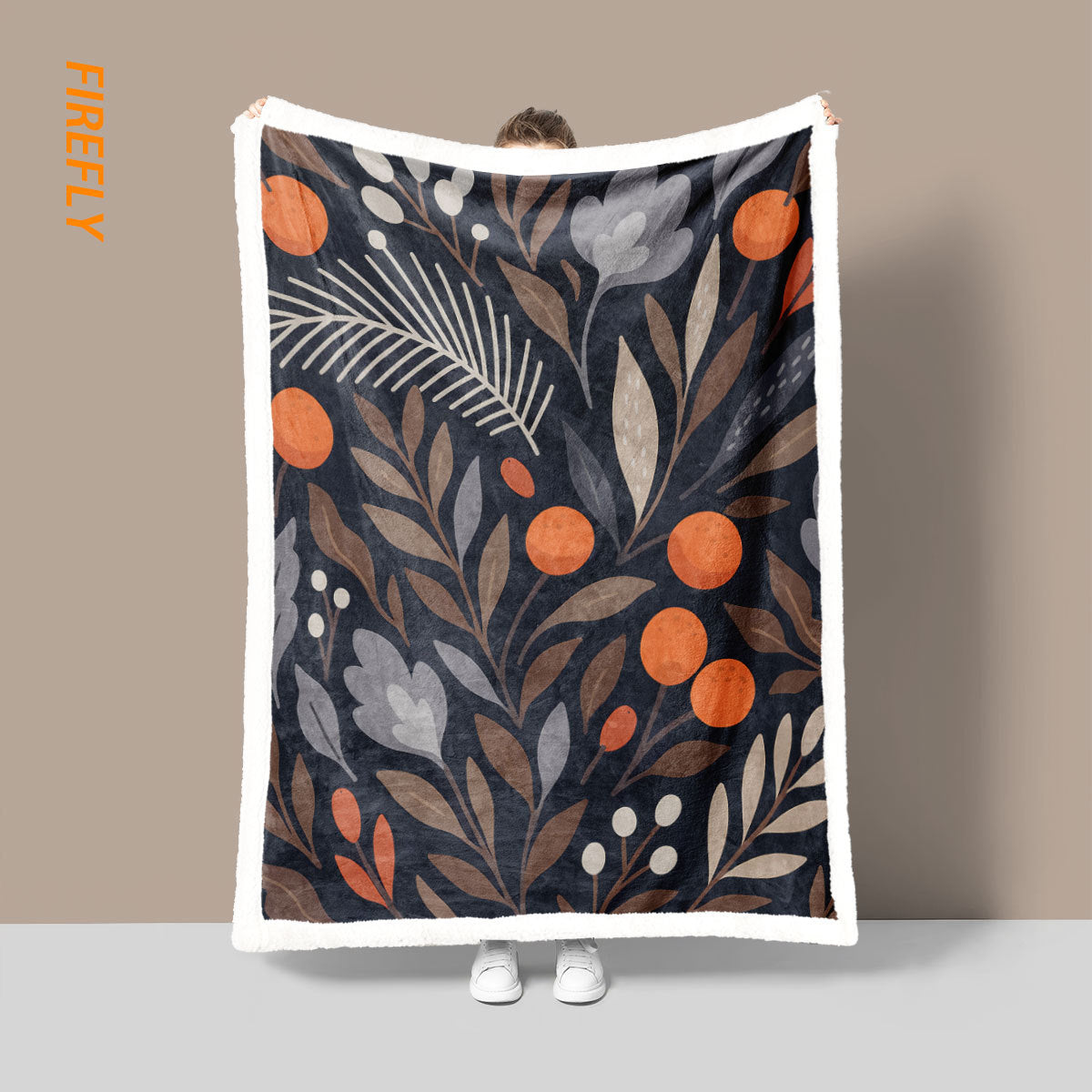 Unisex Cozy Floral Pattern