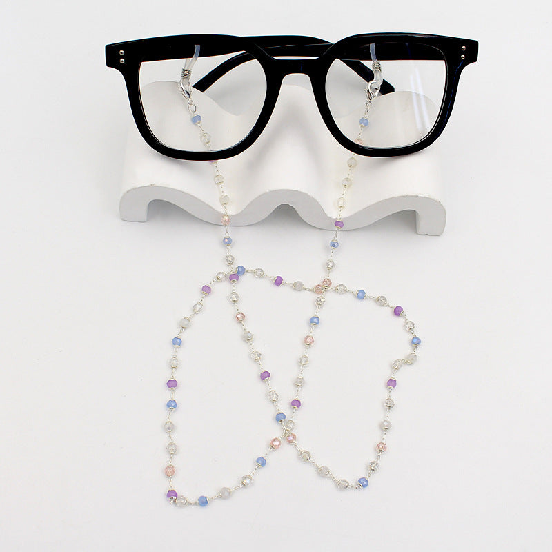 Stylish Beaded Eyewear Chain Acalora