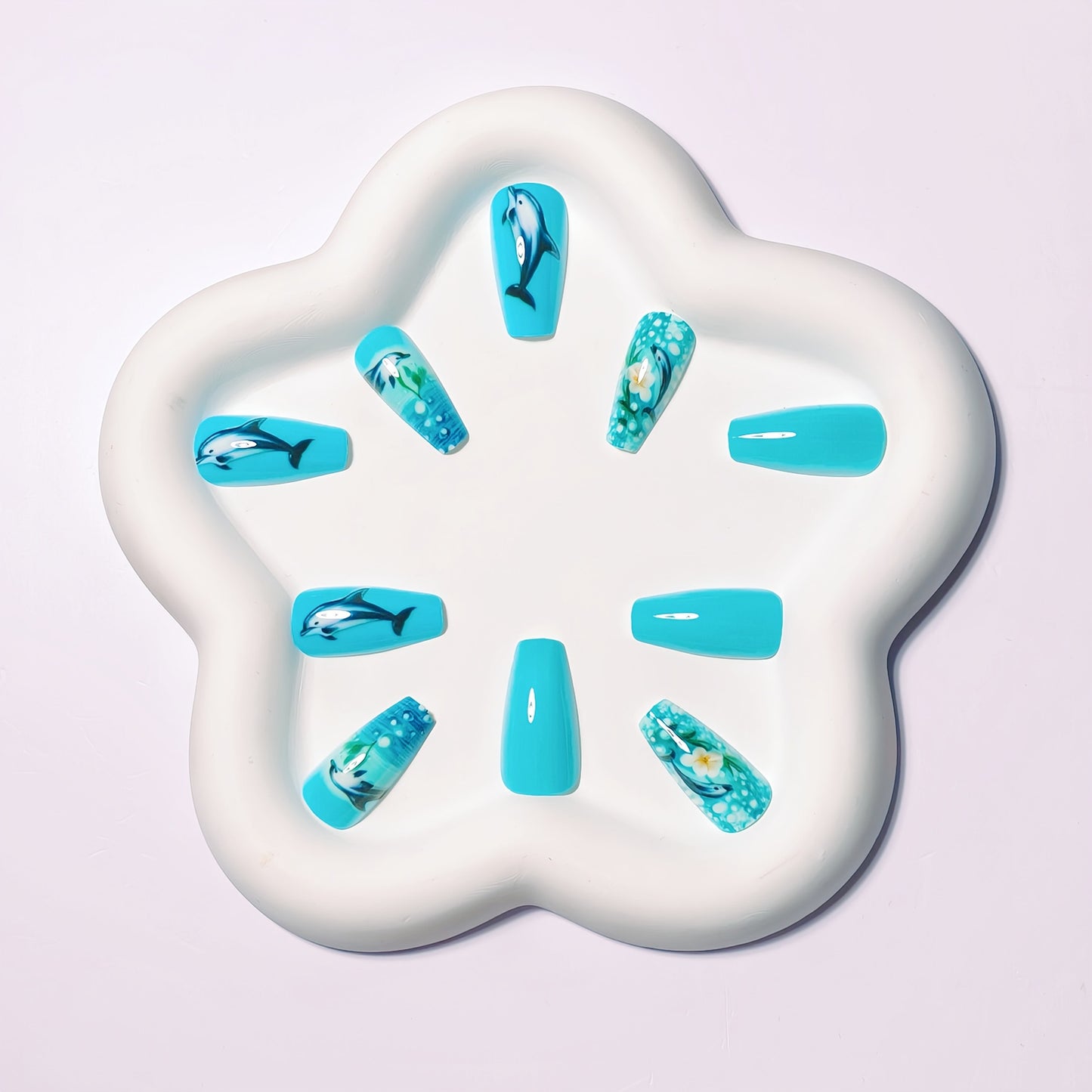 Artisanal Acrylic Nail Set Acalora