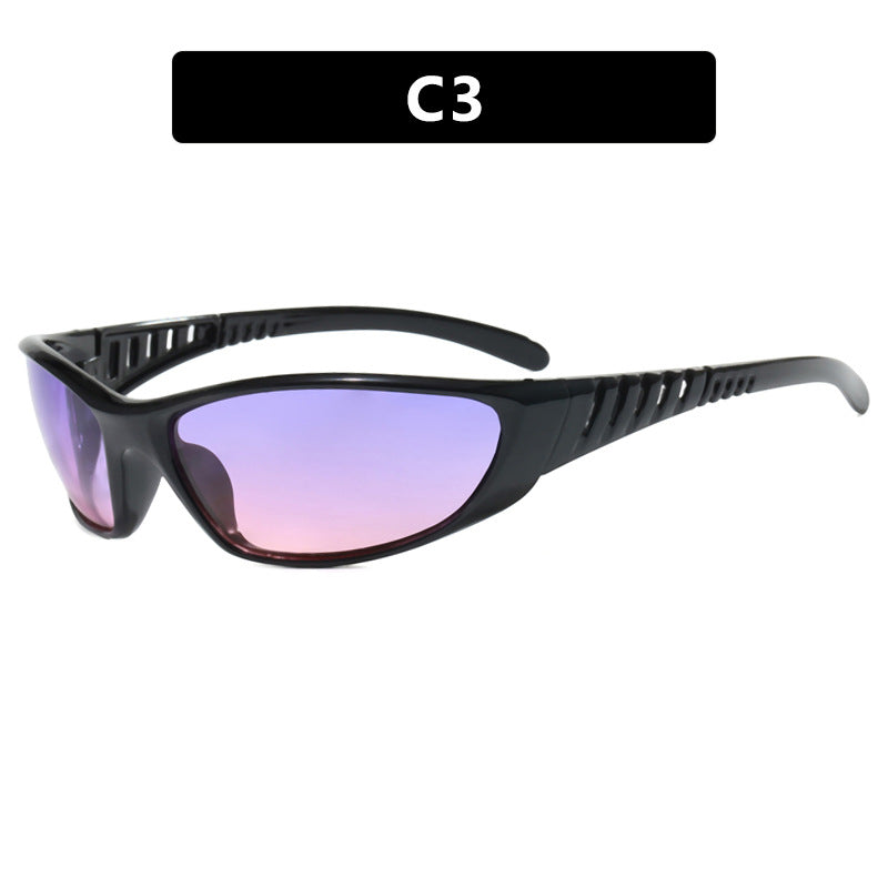 Women's Sporty Sunglasses with aerodynamic design and polarized lenses Karnz