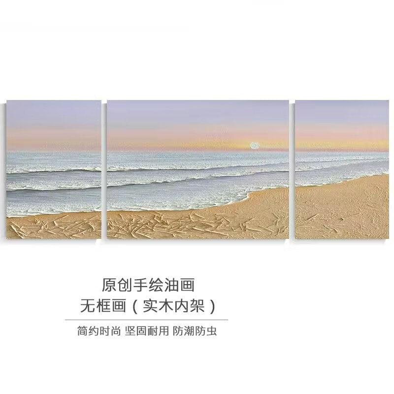 Abstract Seascape Wall Art