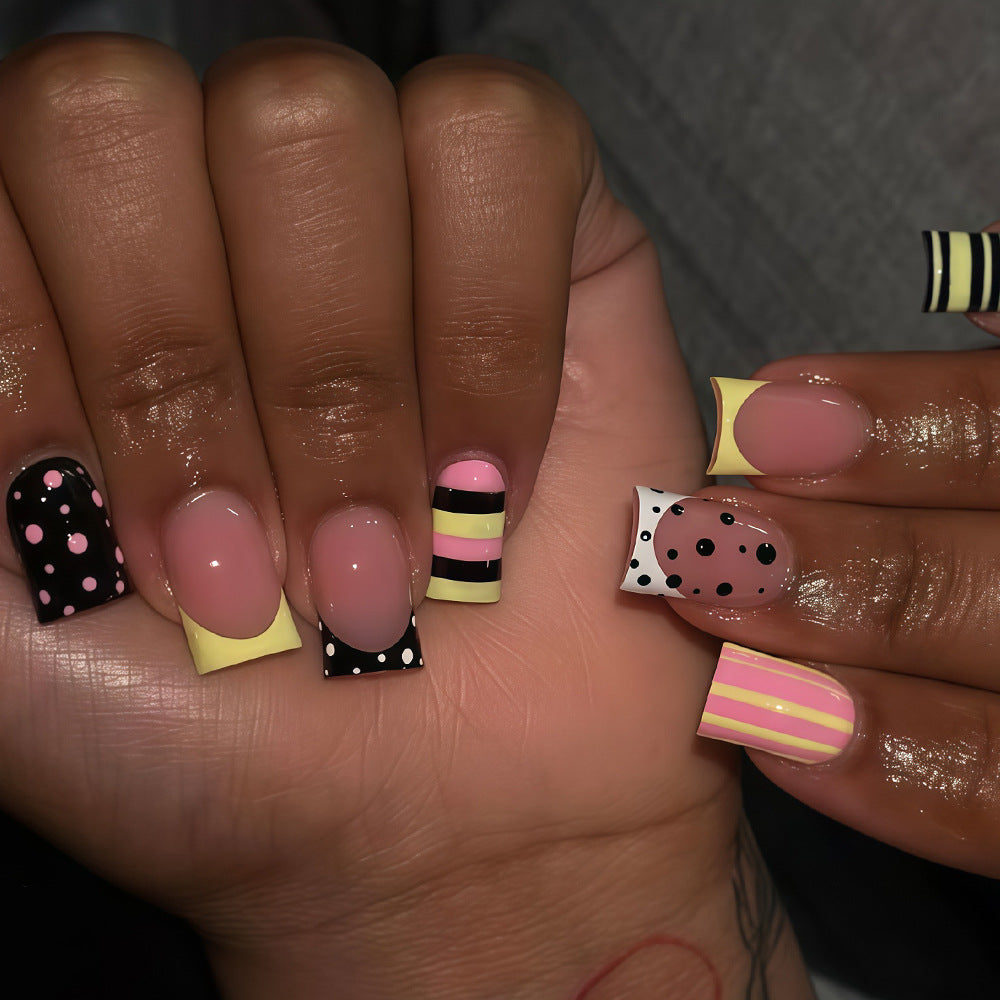 Artistic Geometric Nail Art Tips Acalora