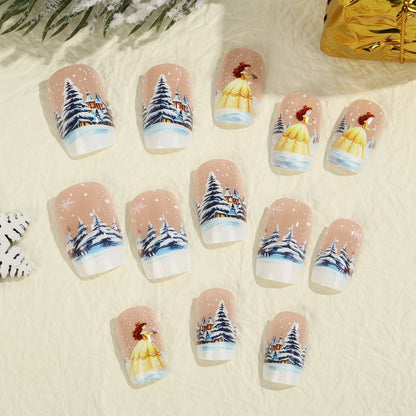 Winter Nail Art Acalora