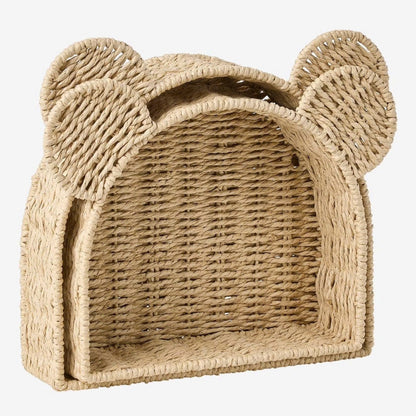 Playful storage basket with ears Acalora